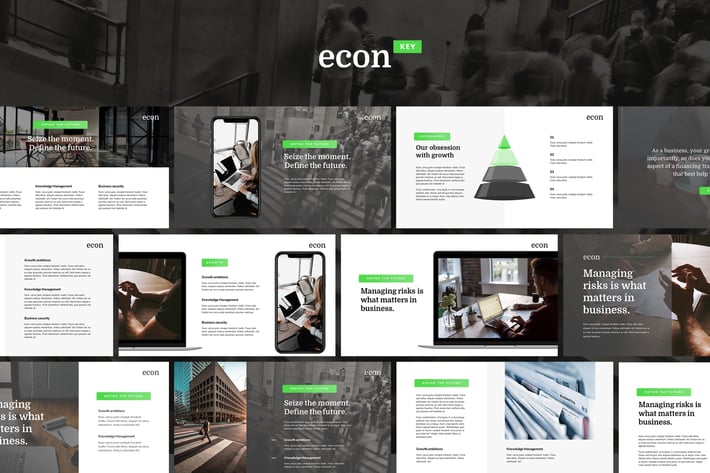 ECON - Modern Keynote Template