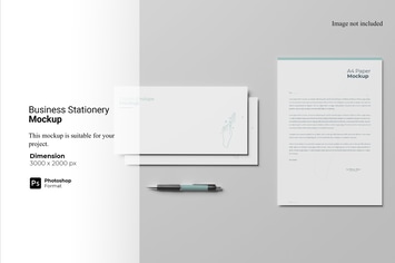 Business Stationery Mockup