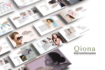 QIONA - Fashion Keynote Template