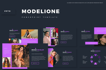 Modelione - Powerpoint Template