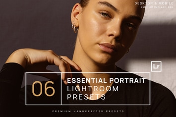 6 Essential Portrait Lightroom Presets + Mobile