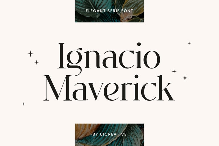  Ignacio Maverick Elegant Serif Font