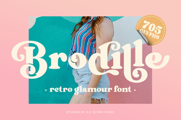 Brodille Typeface