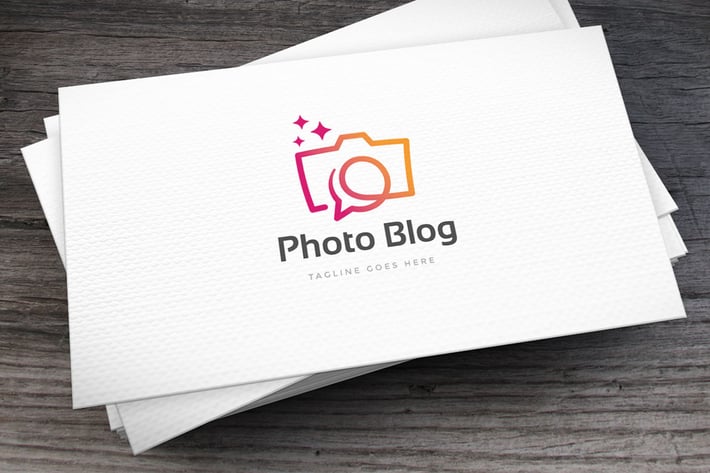 Photo Blog Logo Template