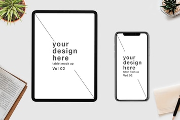 iPad and iPhone 11 Pro Mock Up