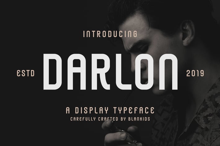 Darlon - Sport Display Typeface