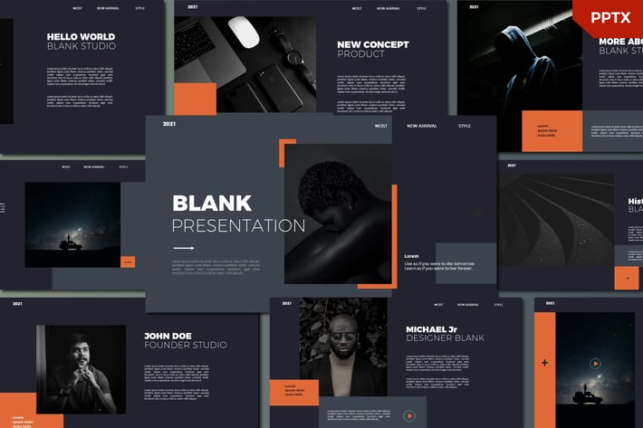  Blank Powerpoint Template