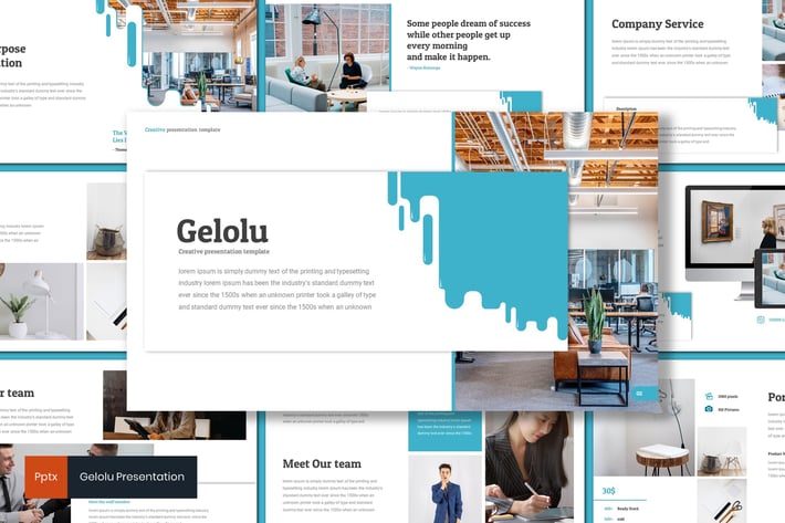 Gelolu - Powerpoint Template