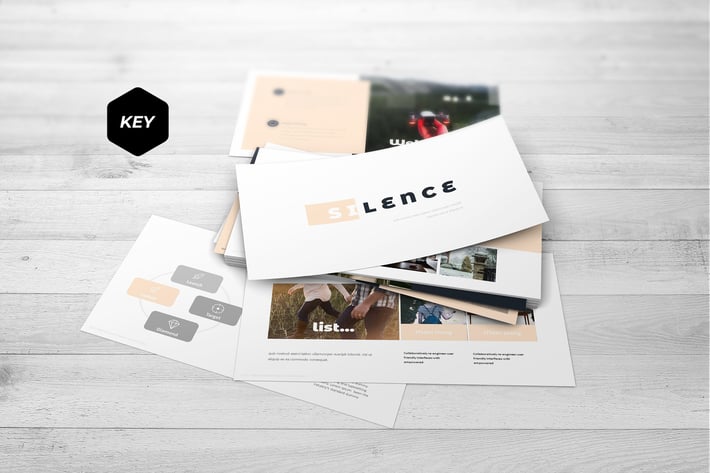 Silence - Keynote Template
