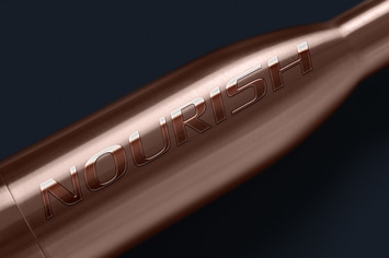 Metal Surface Embossed Logo Mockup