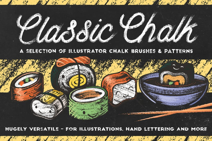 Classic Chalk - Brushes + Patterns