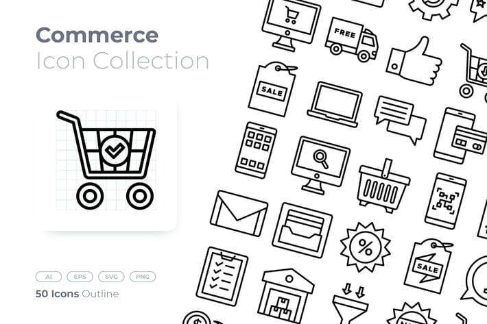 Commerce Outline Icon
