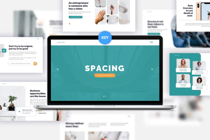 Spacing Creative Keynote Templates