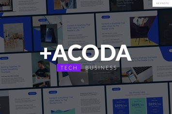 ACODA - Tech Business Keynote Template