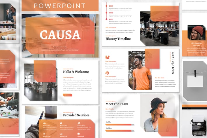 Causa - Business Powerpoint Template