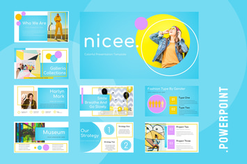 Nicee - Colorful Powerpoint Presentation