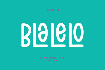 Blalelo Font