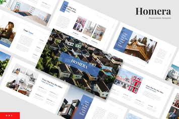 Homera - Real Estate Powerpoint Template