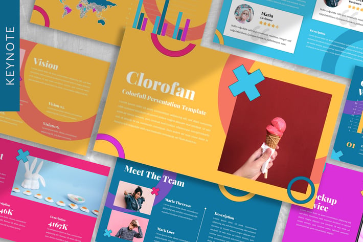 Clorofan - Creative Keynote Template