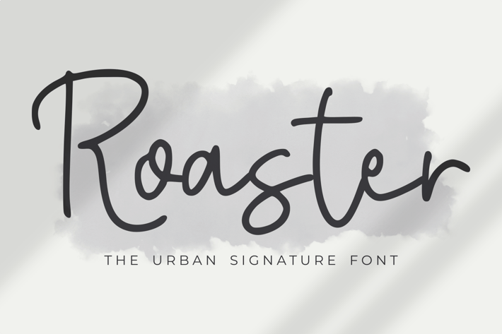Roaster - The Urban Signature Font