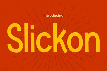 Vintage Font - Slickon 