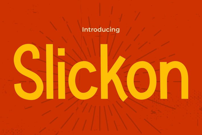Vintage Font - Slickon 