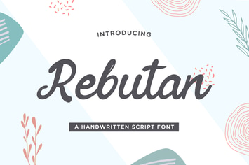 Rebutan – Handwritten Script Font