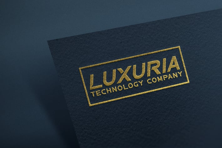 Logo Mockup on Paper - YDM
