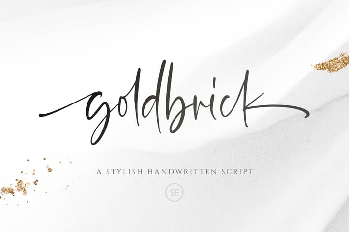 Goldbrick - Modern Stylish Script