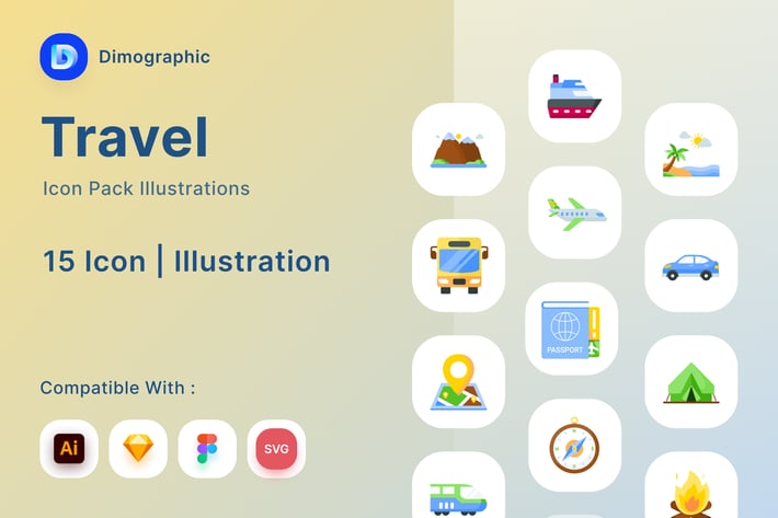 Travel Icon Pack