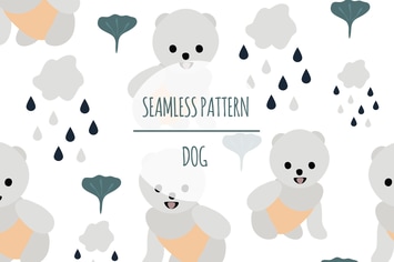 Dog – Seamless Pattern