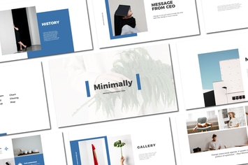 Minimally - Keynote Template