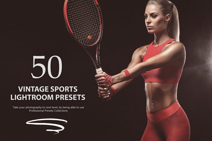 50 Vintage Sports Lightroom Presets