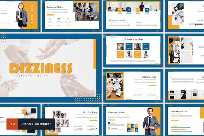 Dizziness - Powerpoint Template