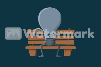 Ligh Bulb Waiting