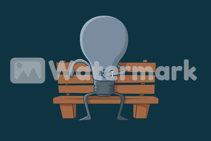 Ligh Bulb Waiting