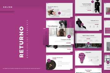 Returno - Google Slide Tamplate