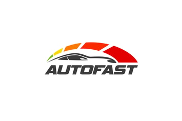 Autofast - Car and Automotive Logo