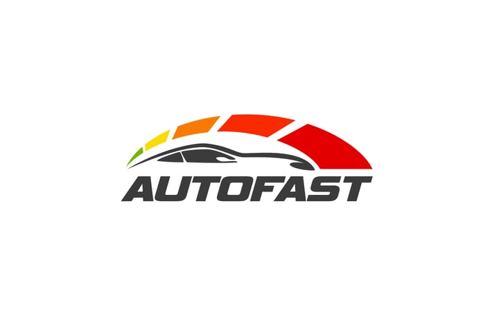 Autofast - Car and Automotive Logo