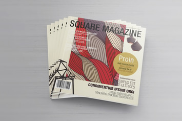 Brochure - Square Magazine Mockups