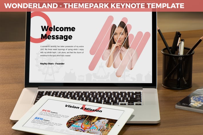 Wonderland - Theme Park Keynote Template