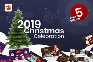 2019 Christmas Celebration PowerPoint Template