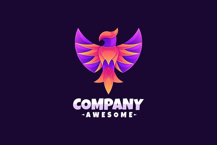 Coloring Bird Logo