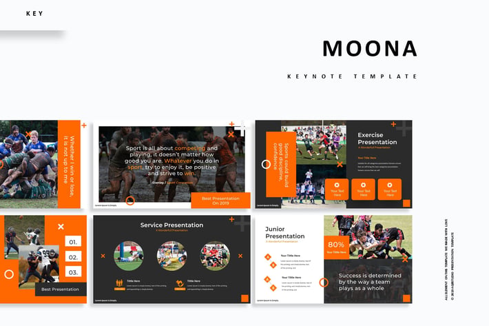 Moona - Keynote Template