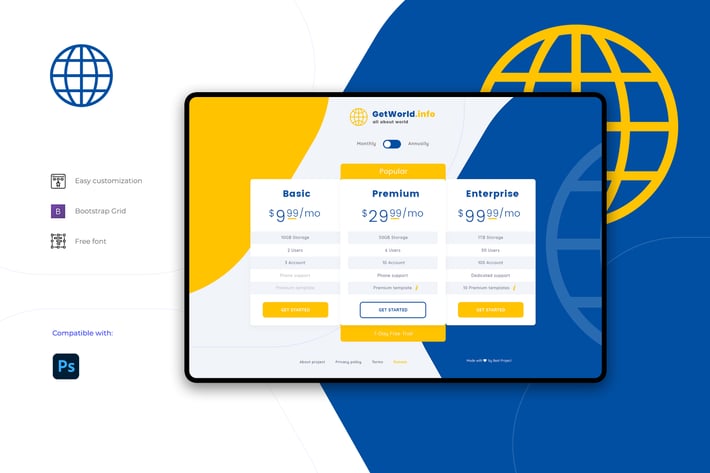 Pricing Table
