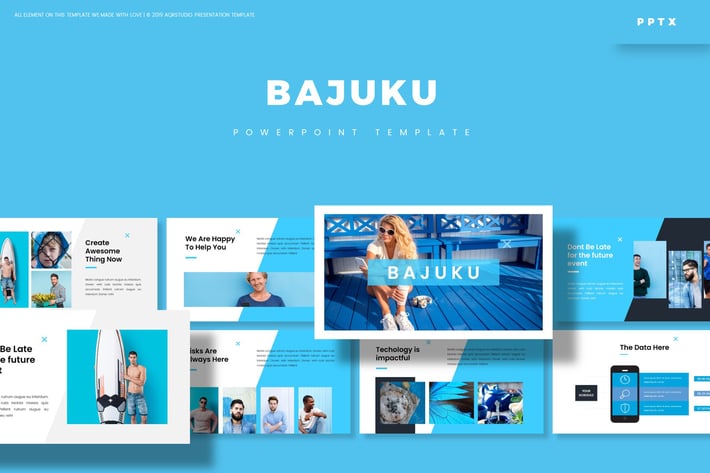 Bajuku - Powerpoint Template