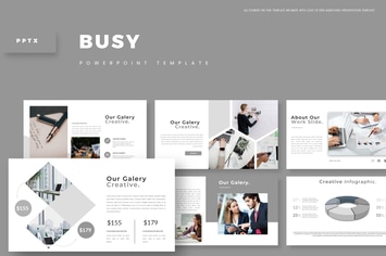 Busy - Powerpoint Template