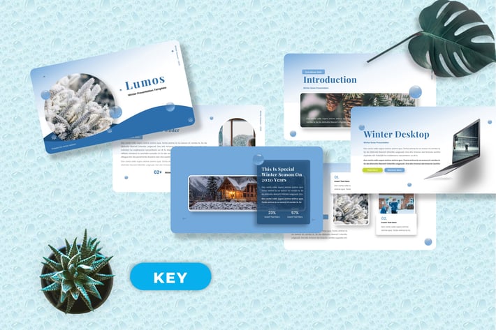 Lumos - Snow Winter Keynote Templates
