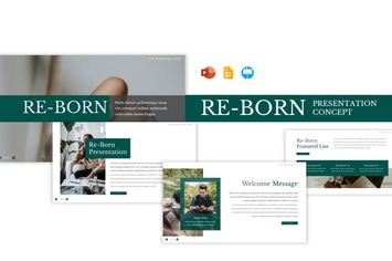 Reborn - GSLIDE KEY PPTX TEMPLATE