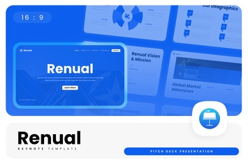 Renual – Pitch Deck Keynote Template